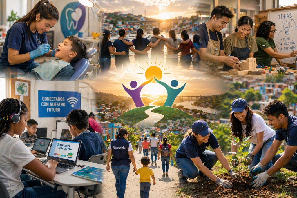 organización social en Ecuador con programas de desarrollo